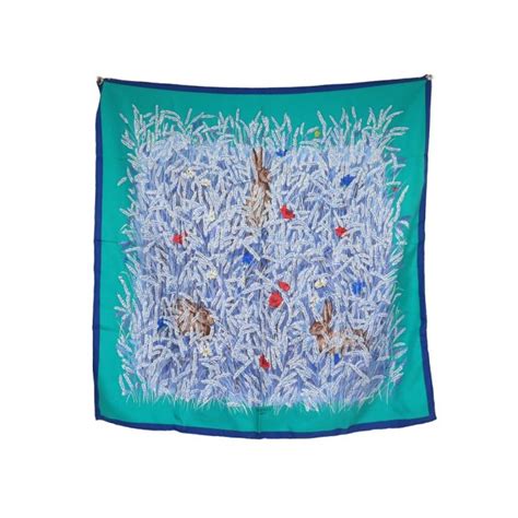 hermes les bles|Les Bles Hermes Scarf by Grygkar 90 cm Silk NIB .